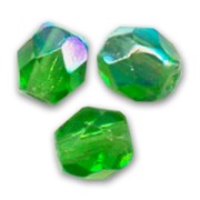 Facettes 4 mm - Green AB x50