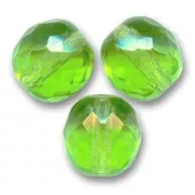 Facettes 14 mm Yellow Peridot x4