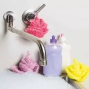 Creative Bubble - Fil à crocheter pour éponge tawashi Fuchsia fluo x50g