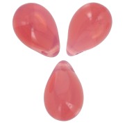 Gouttes 6x9 mm Rose Opal  x25