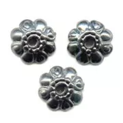 Coupelles  9 mm black nickel x8