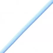 Fil élastique gainé pour bracelet 3 mm Bleu clair x 1 m