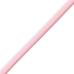 Fil élastique gainé pour bracelet 3 mm Rose clair x 1 m