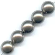 Perles nacrées PureCrystal 5810 10 mm Brown Pearl x5