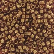 Miyuki Delica 11/0 DB0115 - Dark Topaz Gold Luster x8g
