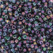 Miyuki Delica 11/0 DB0134 - Opaque Purple Grey Raibow Luster x8g|raw }}