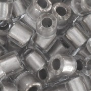 Miyuki Delica 8/0 DBL0271 - Crystal Spkl Silver Grey Lined x8g