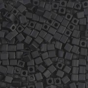 Cubes Miyuki 3 mm SB3-401F - Black Mat x10g