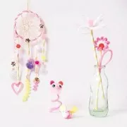 Kit de bricolage pour enfant Rico Design - Girly - 100 pièces x1