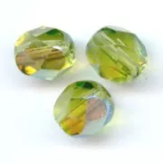 Facettes 3 mm Olivine AB x50