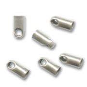 Embouts pour fil 1.2 mm - Argenté vieilli x20|raw }}