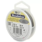 Fil Cablé 19 brins 0.46 mm - Beadalon - Acier x9,2 m