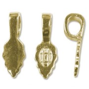 Attache pendentif à coller 25 mm doré x1|raw }}