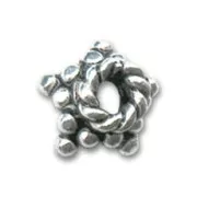 Coupelle  6 mm en Argent 925 x4
