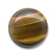 Cabochon rond 15 mm Oeil de Tigre