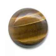 Cabochon rond 15 mm Oeil de Tigre