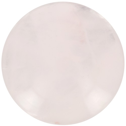 Cabochon rond 15 mm Quartz Rose