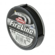 Fil Fireline - Tresse fusionnée 0.17 mm (8LB) Black Satin x45 m