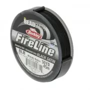 Fil Fireline - Tresse fusionnée 0.17 mm (8LB) Black Satin x45 m
