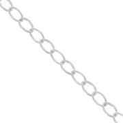 Chaîne maille rombo 2.7x3.6 mm en Argent 925 x 50cm