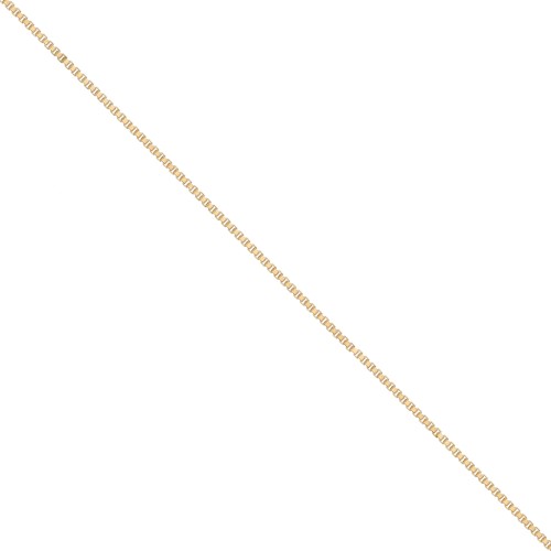 Chaîne maille Vénitienne 1 mm en Gold filled (or laminé)  x 50 cm