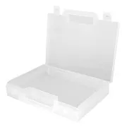 Mallette de rangement pour boites à perles Miyuki & perles rocailles 22x16x4 cm