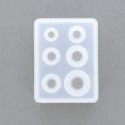 Moule silicone pour réaliser 6 boules/sphères de 12 à 25 mm en résine