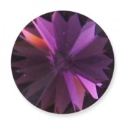 Cabochon PureCrystal 1122 Rivoli 10 mm Amethyst x1|raw }}