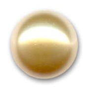 Cabochon Nacré PureCrystal 5817 10 mm Gold Pearl x1