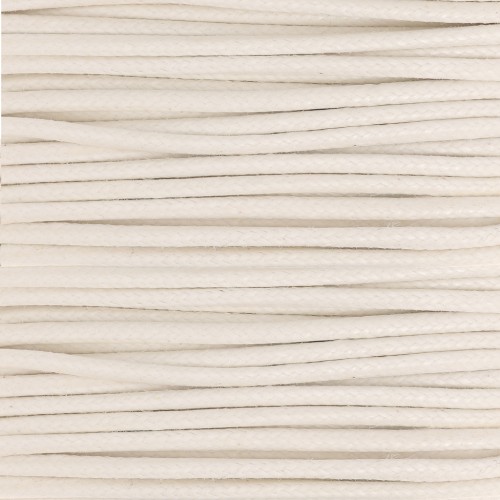 Coton ciré 2 mm Blanc x5 m