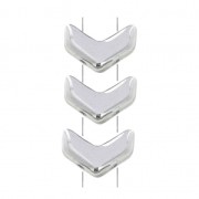 Perles en verre Chevron Beads 10x4 mm Labrador x30|raw }}