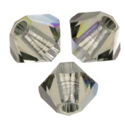 Toupies en cristal PureCrystal 5328 3 mm - Black Diamond AB x50