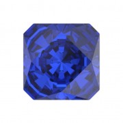 Cabochon Carré PureCrystal 4499 6 mm Majestic Blue x1|raw }}