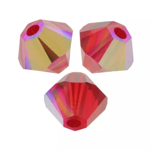 Toupies en cristal PureCrystal 5328 3 mm Light Siam AB x50