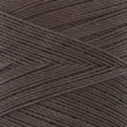 Bobine de fil ciré Linhasita pour micro macramé 0.5 mm Marron Chocolat (583) x335m