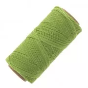 Bobine de fil ciré Linhasita pour micro macramé 0.75 mm - Lime Green (1019) x228m
