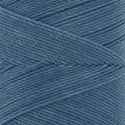 Bobine de fil ciré Linhasita pour micro macramé 0.75 mm - Bleu Ciel (721) x228m