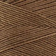 Bobine de fil ciré Linhasita pour micro macramé 0.75 mm - Bois (21) x228m