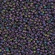 Rocaille Miyuki 11/0 2019 - Metallic Eggplant Iris Mat x8g