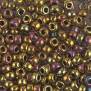 Rocaille Miyuki 8/0 462 - Gold Iris Metallic x8g