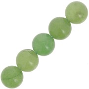 Perles rondes en pierre gemme Aventurine 4 mm x20|raw }}