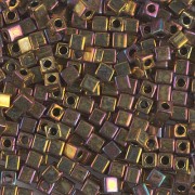 Cubes Miyuki 3 mm SB3-462 - Gold Iris Metallic x10g