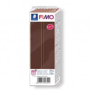 Pâte Fimo Soft 454gr Chocolat (n°75)