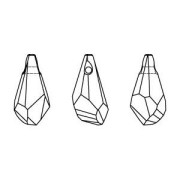 Goutte Polygone PureCrystal 6015 50 mm Crystal Golden Shadow x1