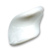 Perle torsadée 30x20 mm Blanc x1|raw }}