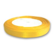 Ruban Satin 10 mm Jaune x 20 m