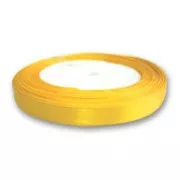 Ruban Satin 10 mm Jaune x 20 m