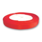 Ruban Satin 10 mm Rouge x 20 m|raw }}