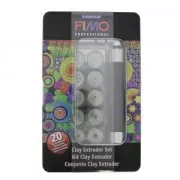 Kit Extrudeur pour pâte professionnel Fimo et accessoires x1