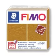 Pâte Fimo effet cuir 57gr Ocre (n°179)